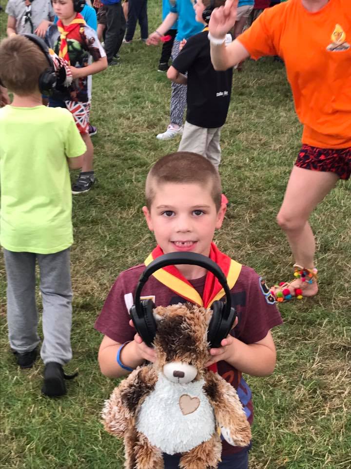 Beaver silent disco fun!...